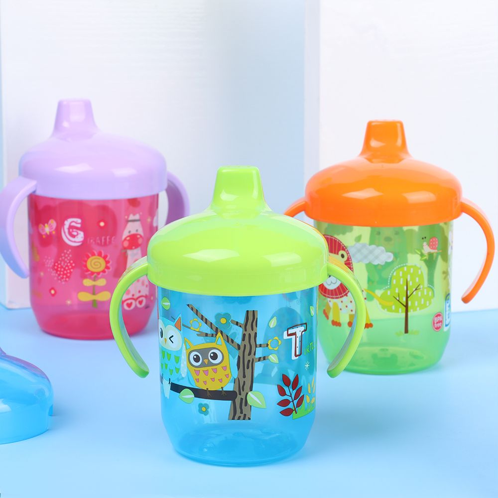 Baby Leren Drinkbeker Met Dubb - Baby Food Jars With Lids recensie en prijs