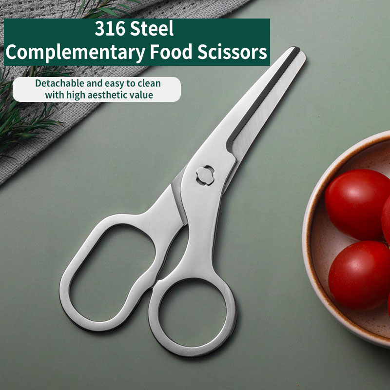 TUPI - Roestvrijstalen schaar  - Baby Food Scissors recensie en prijs
